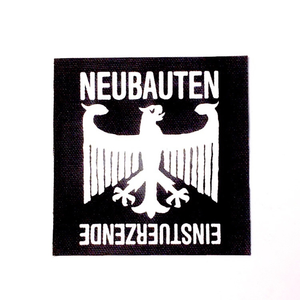 Einstuerzende Neubauten Black Canvas Patch